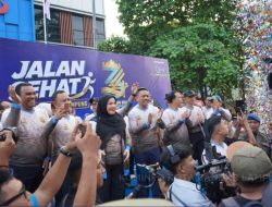Ribuan Warga Bandar Lampung Padati Jalan Sehat HUT Kota ke-344