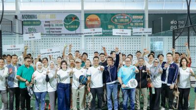 Buka Kejurda Padel 2026, Sekda Marindo Kurniawan Dorong Pencetakan Atlet Unggul Lampung