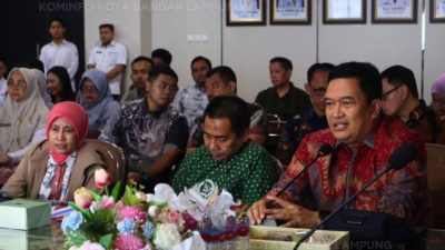 Pemkot Bandar Lampung Terima Kunker Pemkab Malang, Bahas Landmark dan Skema Pembiayaan
